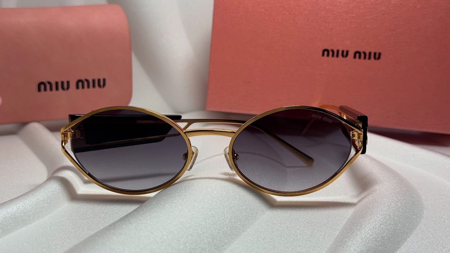 Miu Miu Glimpse Geometric Sunglasses