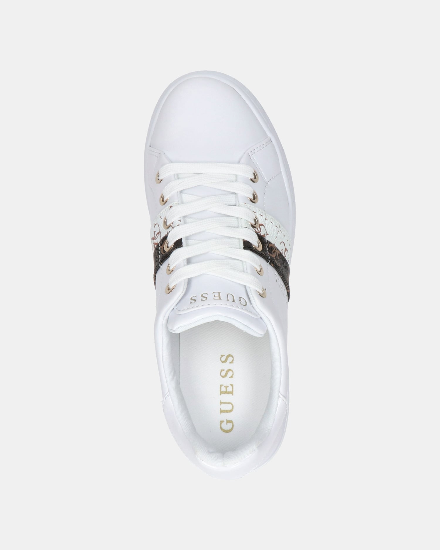 GUESS Logo Stripe Low-Top Sneakers