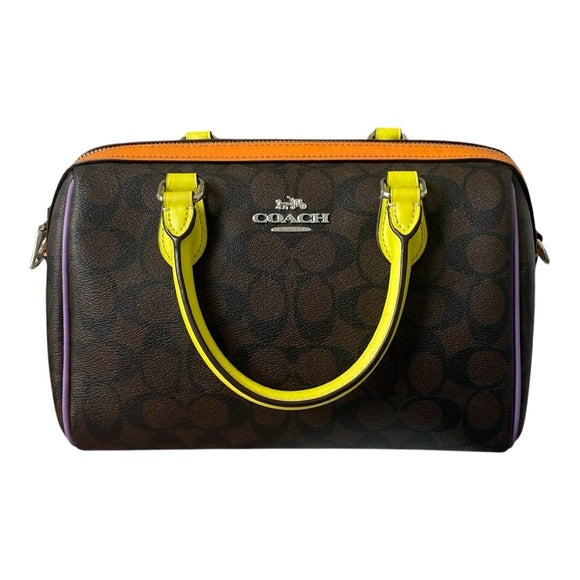 Coach Signature Barrel Bag Set