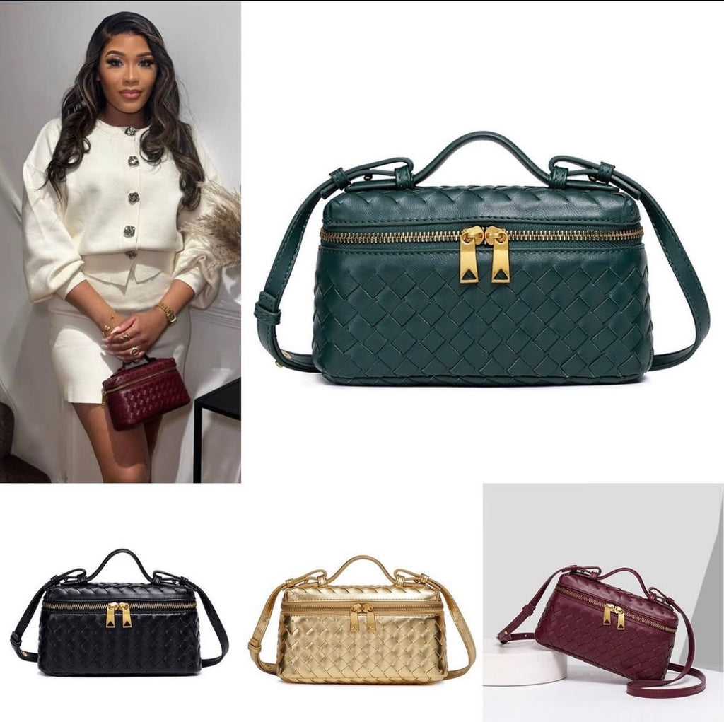 Bottega Veneta Bang Bang small Intrecciato leather vanity bag