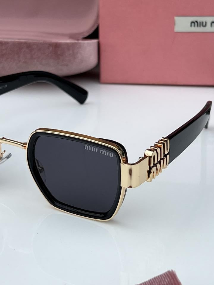 Miu Miu Glimmer Square Sunglasses