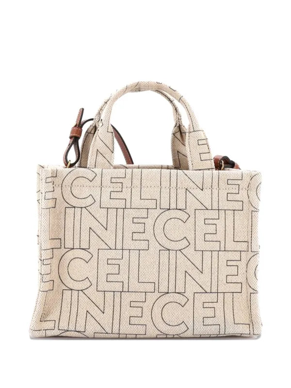 Celine Pre-Owned
Cabas Thais Triomphe Printed Canvas Small tote bag