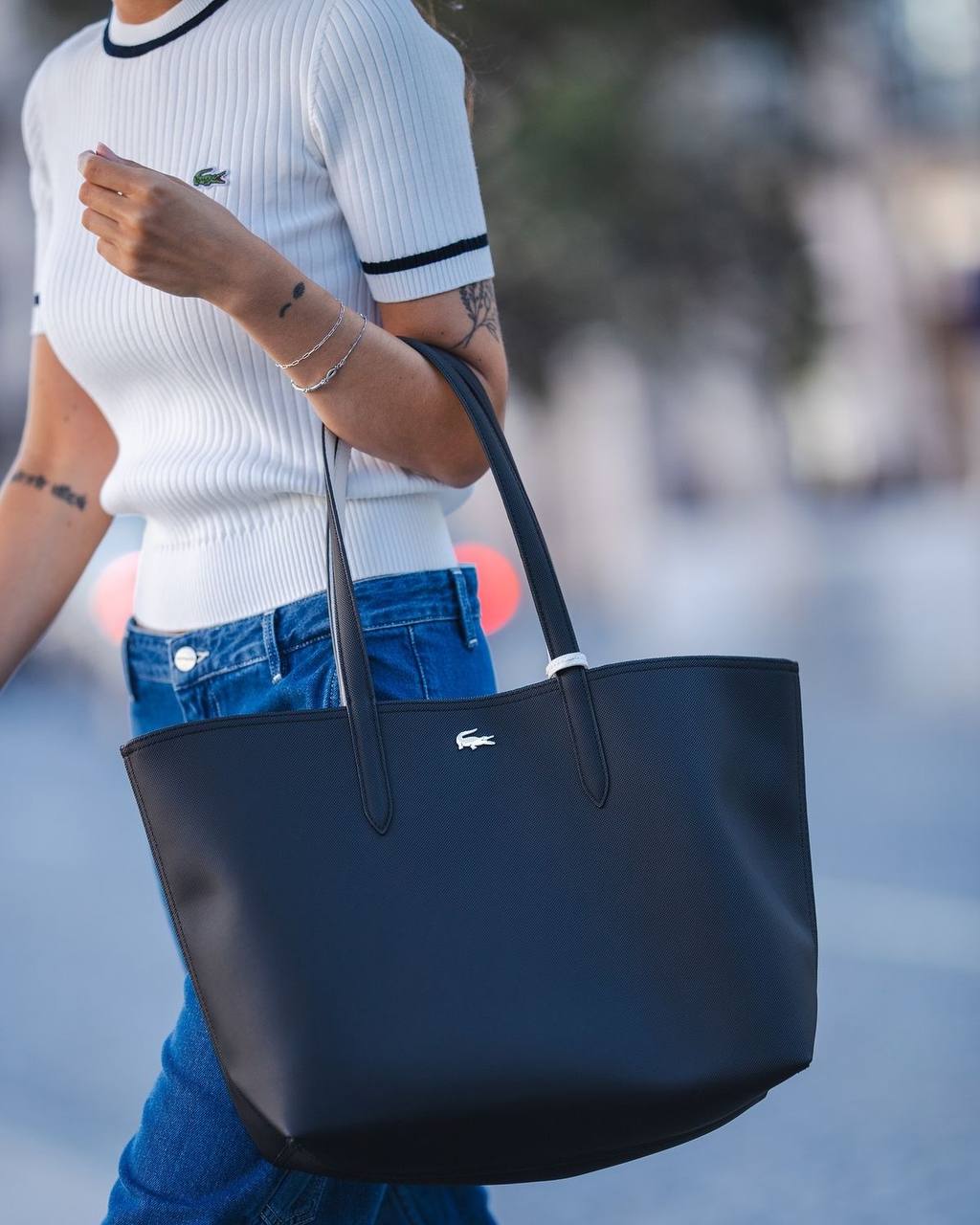 Lacoste large shopper bag