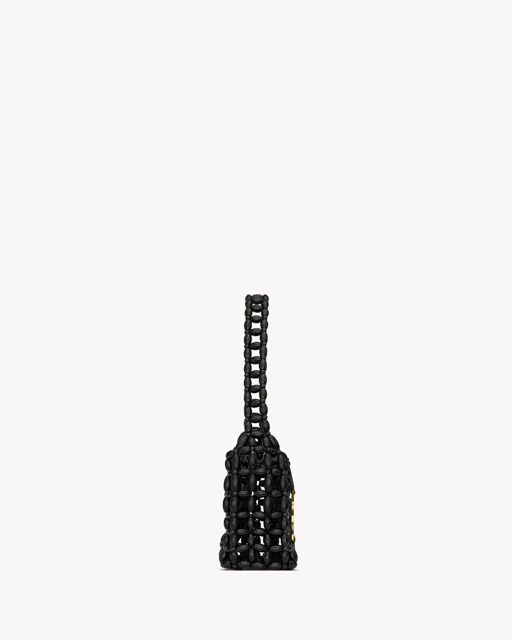 Saint Laurent Le 5 à 7 Beaded Shoulder Bag