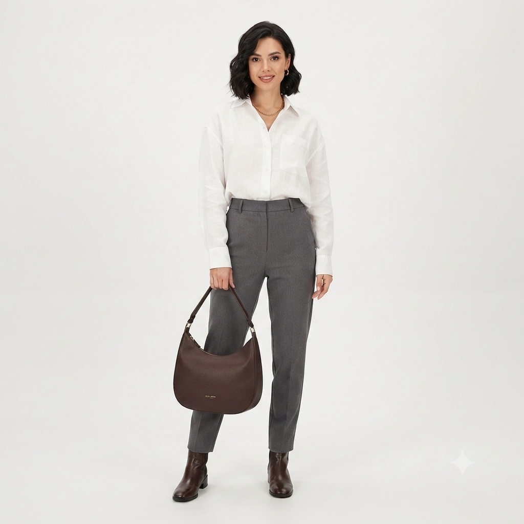 David Jones Classic Hobo Bag