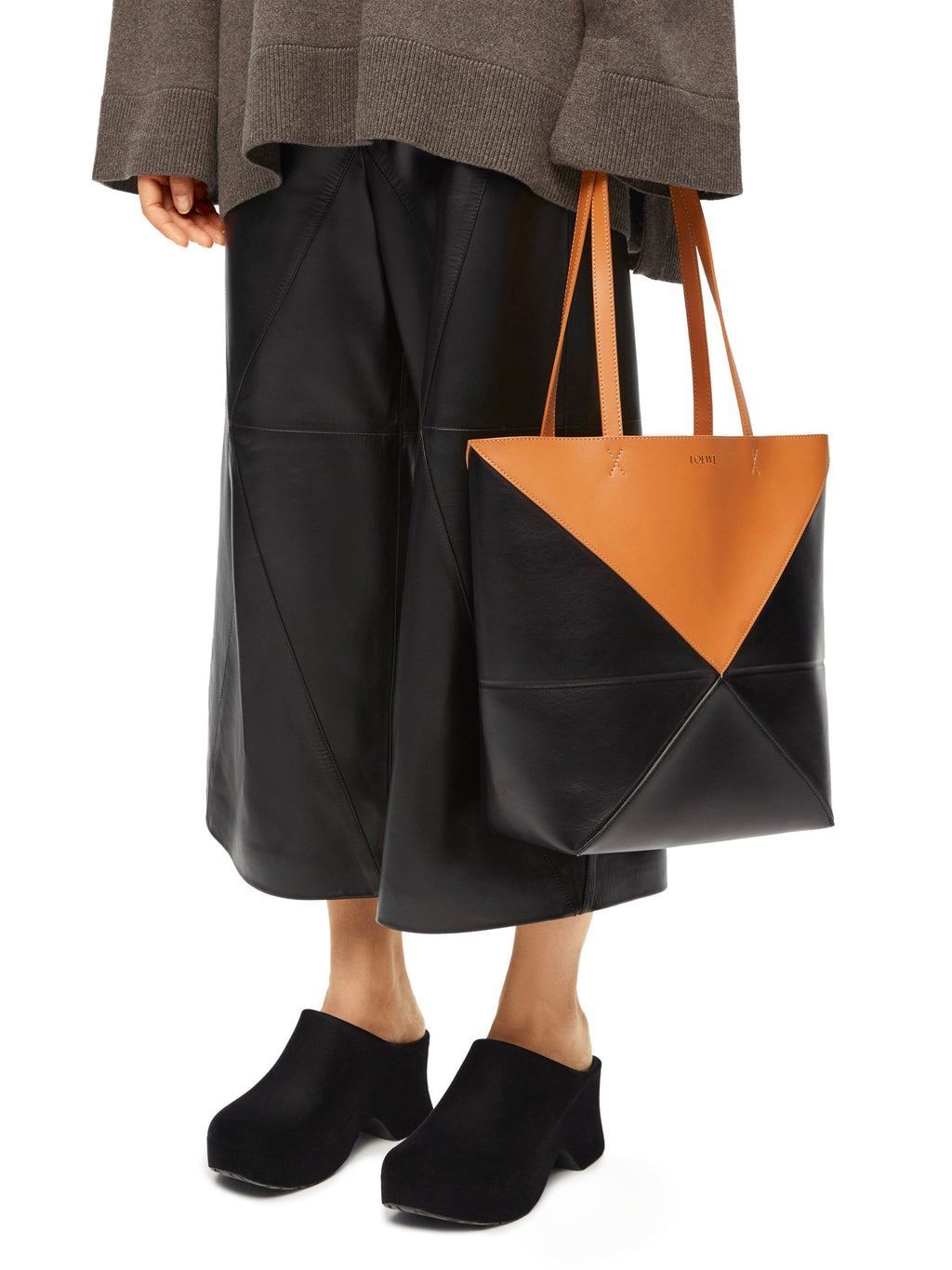 Loewe Puzzle Fold Medium Tote Bag – Smooth Leather