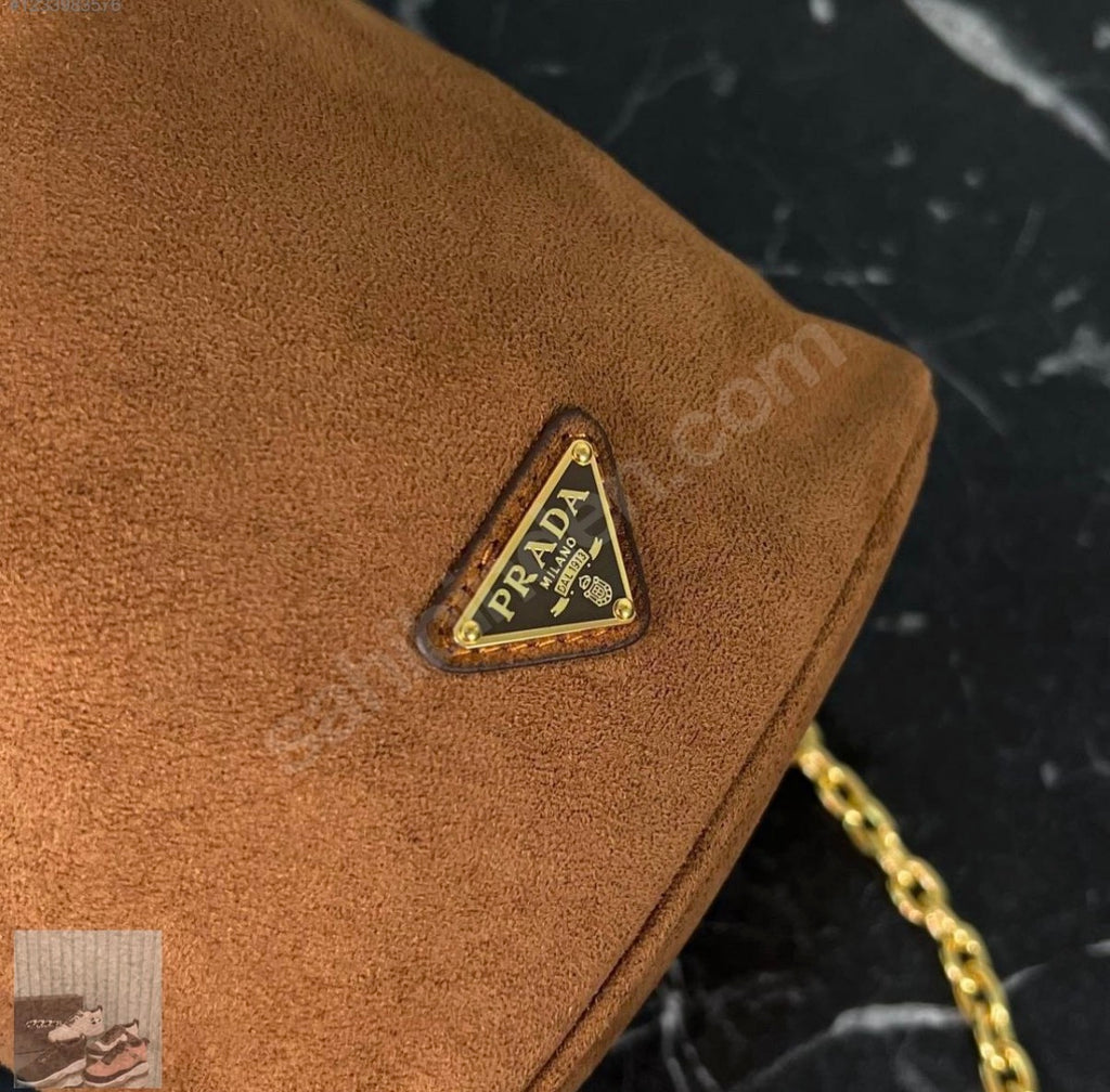 PRADA Suede leather