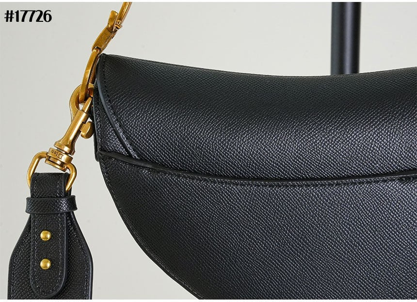 Dior Saddle Bag with Embroidered Strap