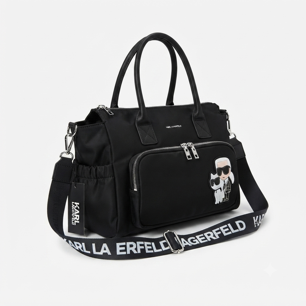 Karl Lagerfeld K/Ikonik Travel Tote Bag