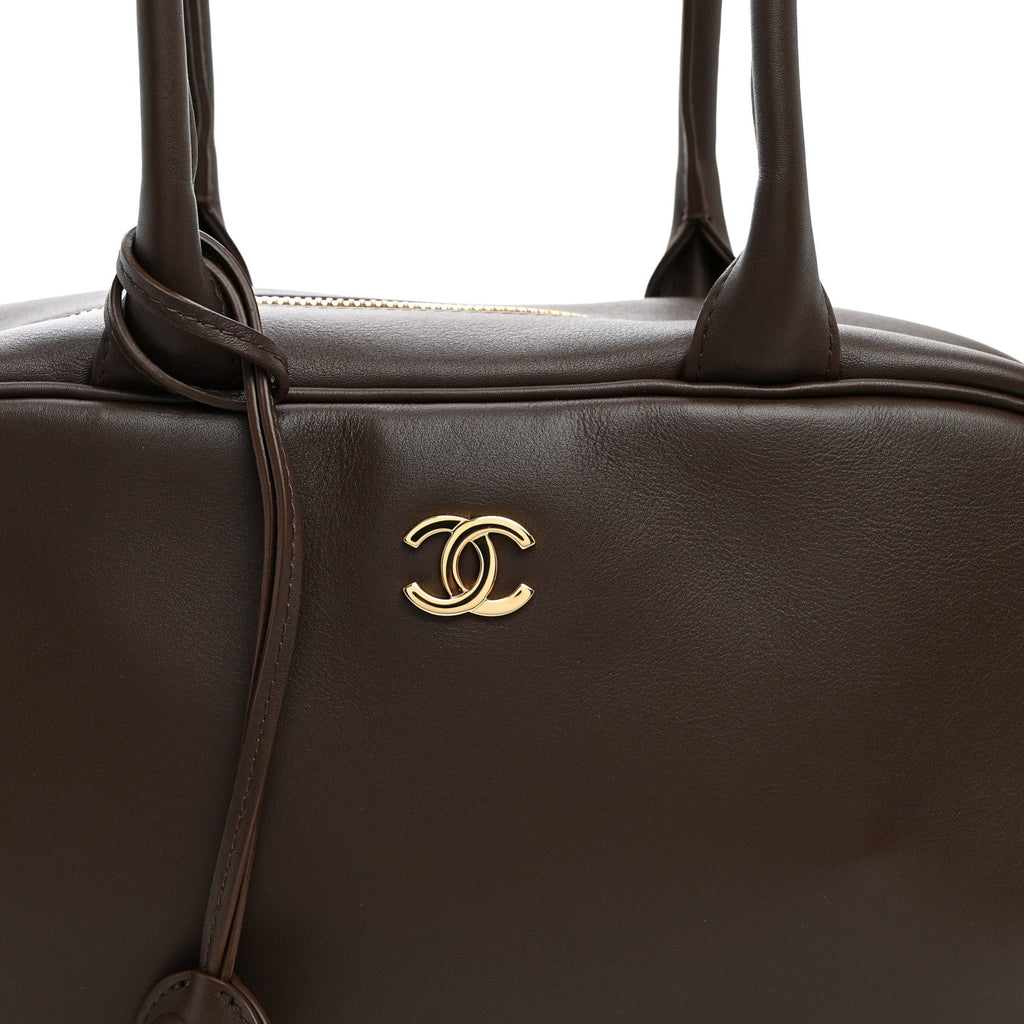 Chanel Bowling Shoulder Bag with Clochette Charm