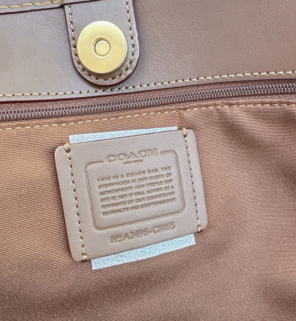 Coach Floral Signature Tote Bag