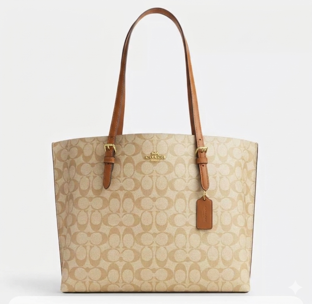 Coach Mollie Tote - Large Signature Edition