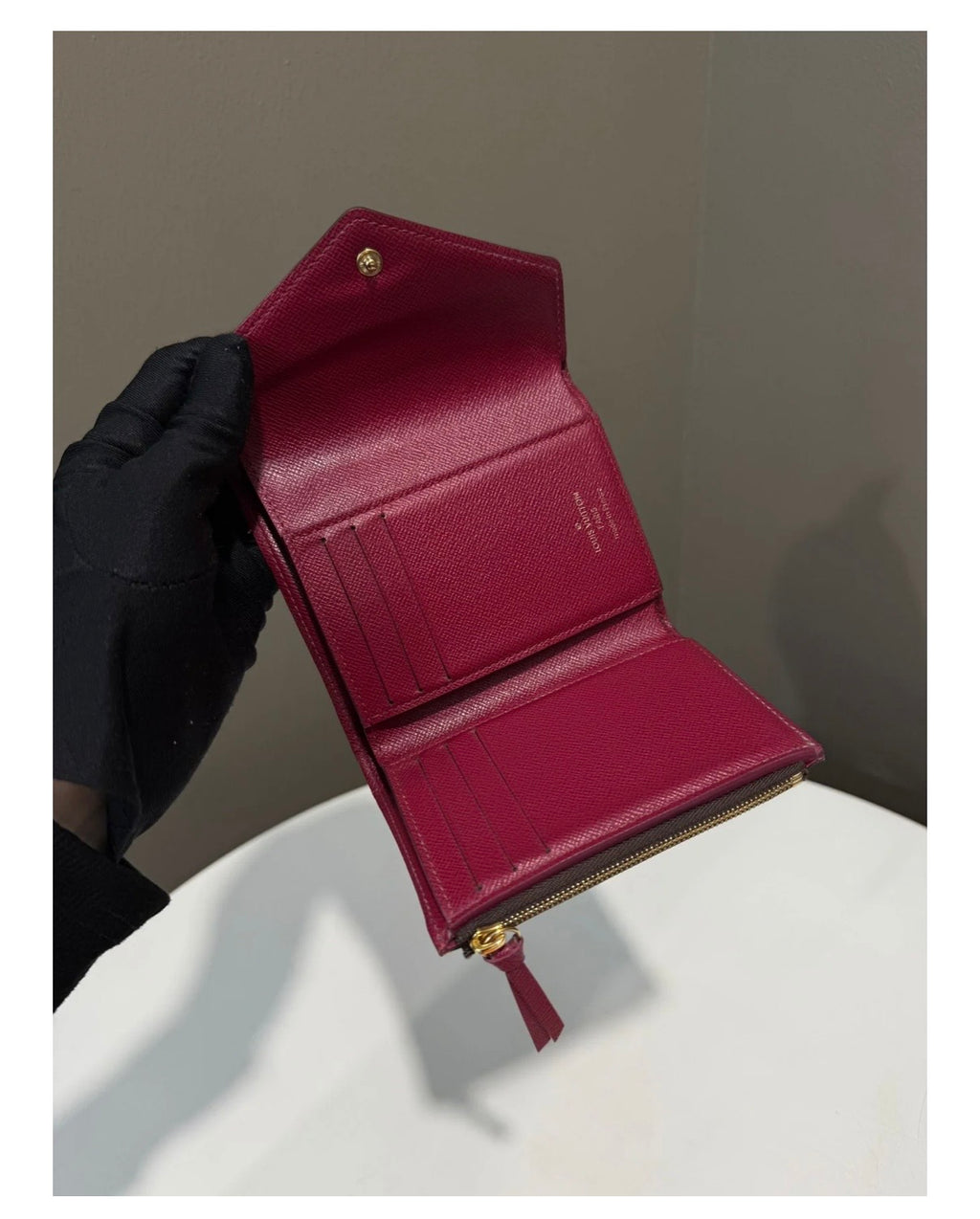 Louis Vuitton Victorine Wallet – Damier Ebene