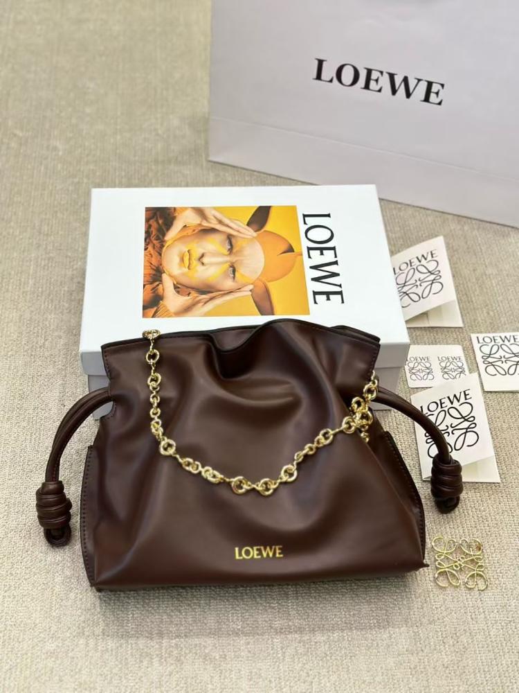 Loewe Anagram Chain Bucket Bag