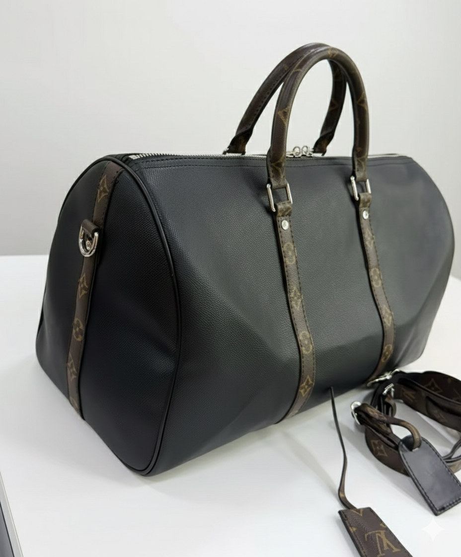 Louis Vuitton Keepall Bandoulière – Leather Travel Bag