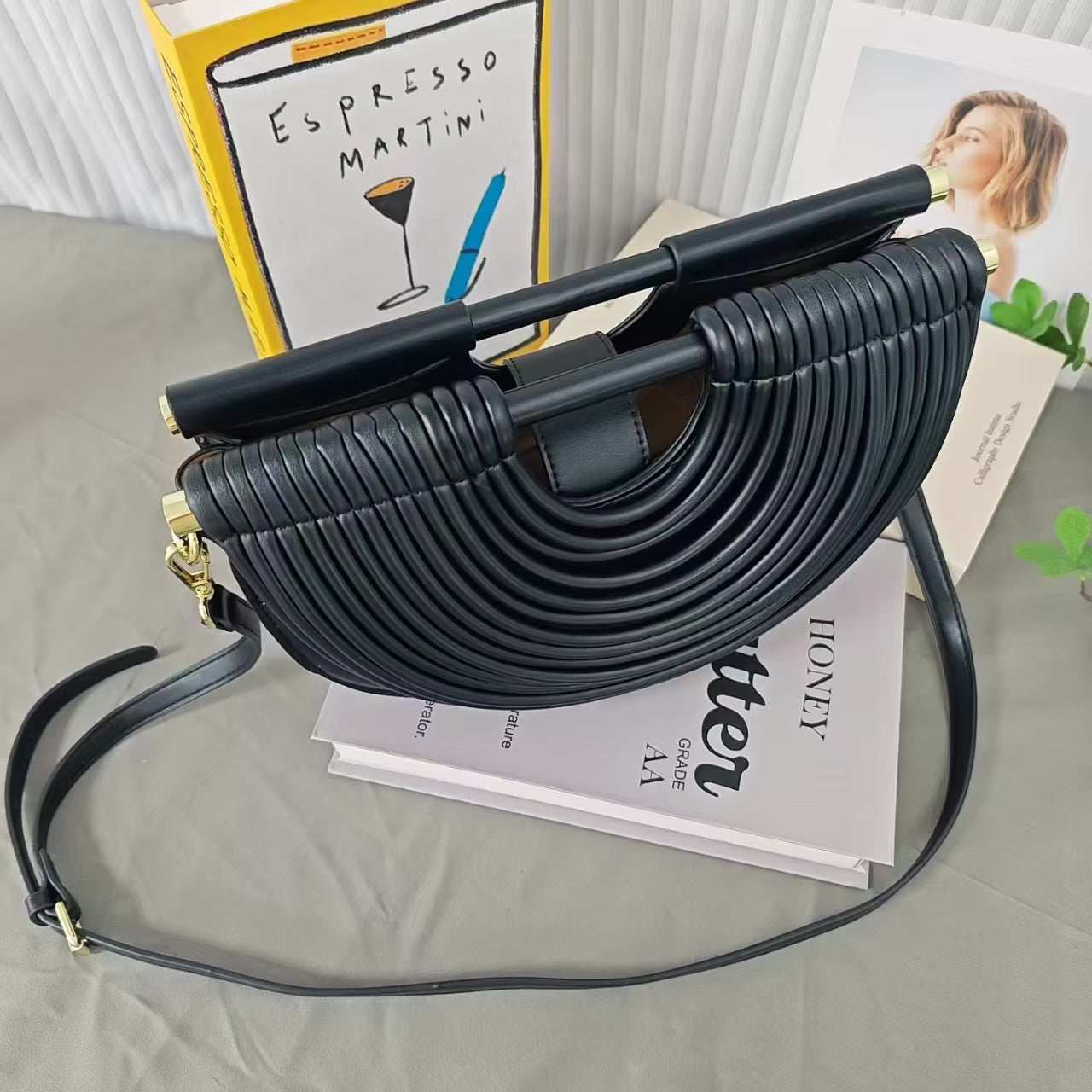 Bottega Veneta Half Moon Bag