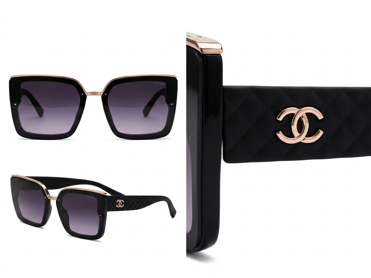 Chanel Quilted Square Sunglasses