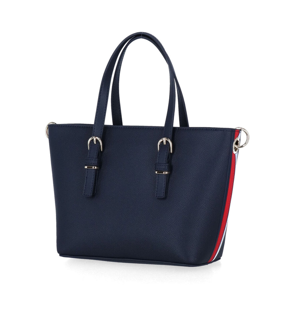 Tommy Hilfiger TH Monogram Buckle Small Tote Bag