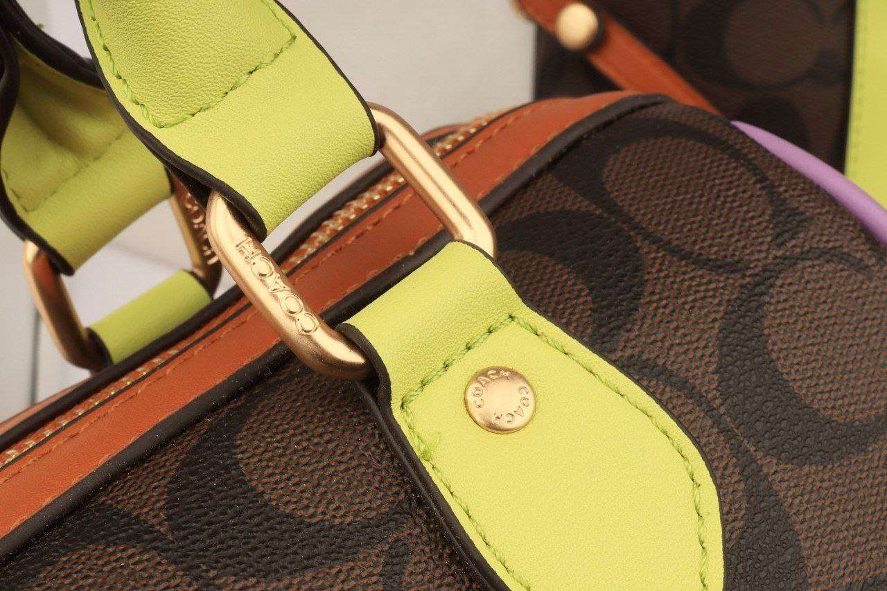 Coach Signature Barrel Bag Set