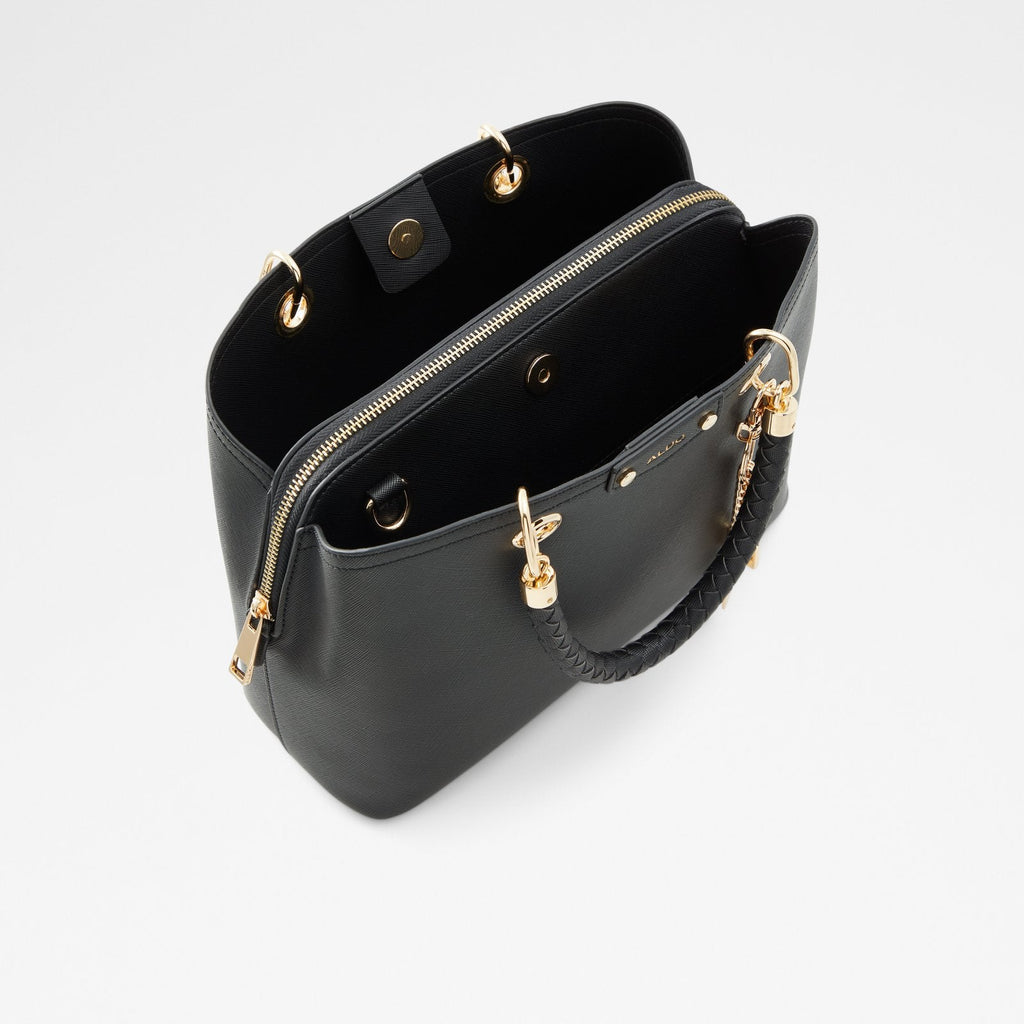 Aldo Striped Top Handle Bag