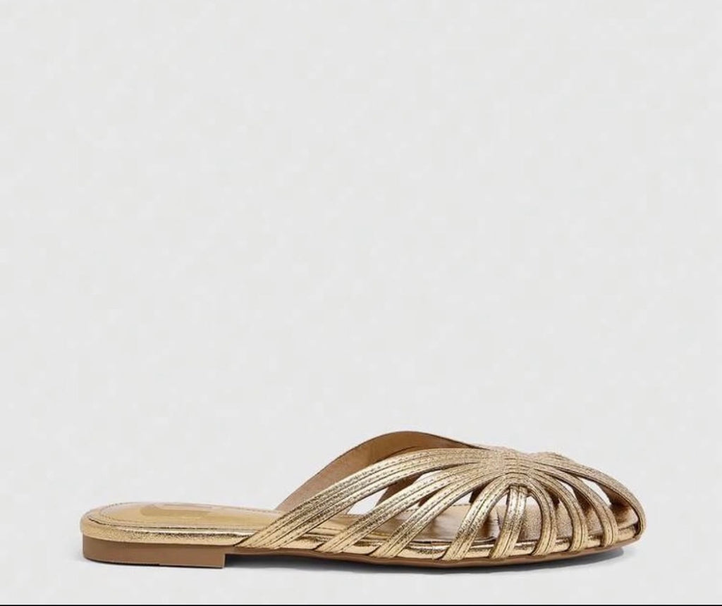 Zara Knotted Mule Slippers