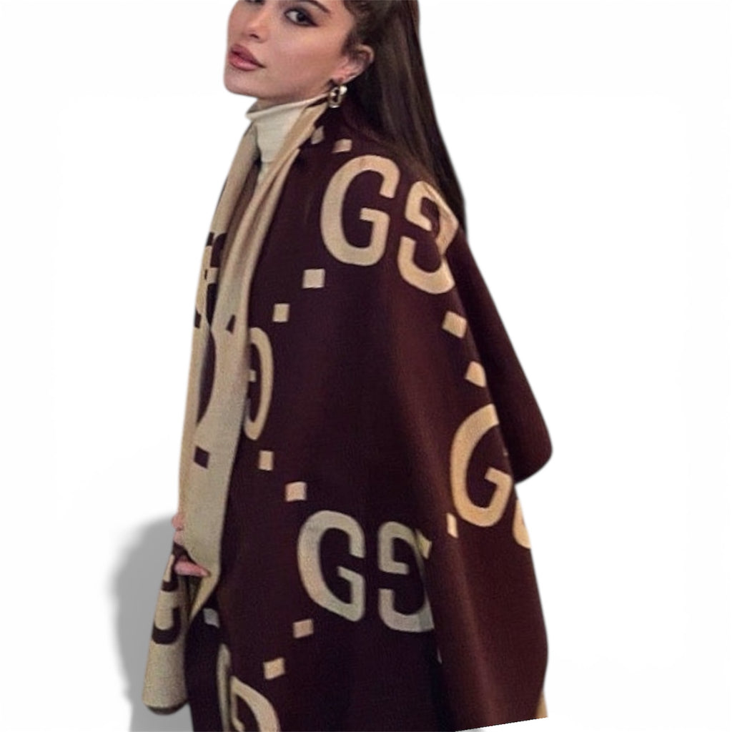 Gucci Double Face Wool Scarf