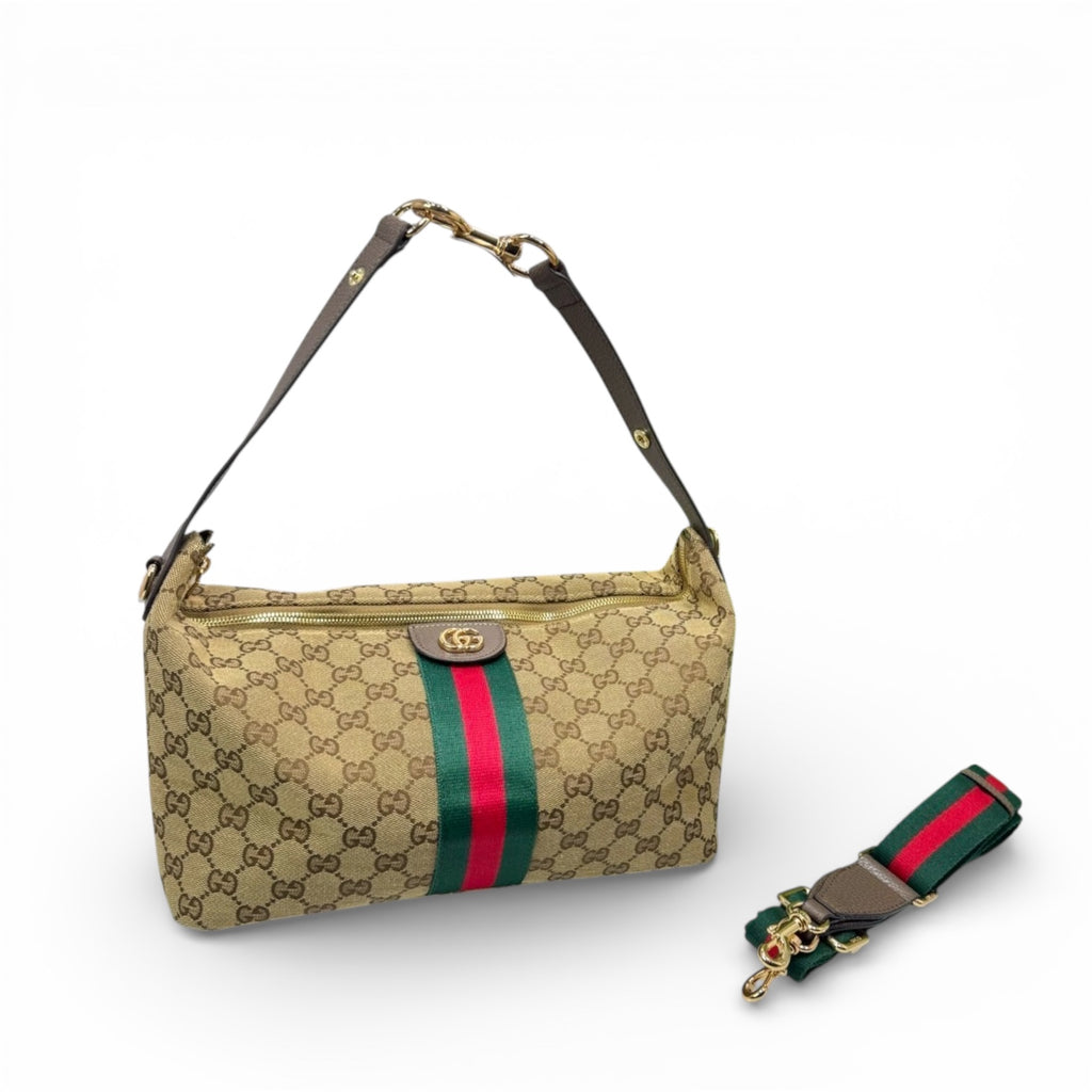 Gucci Ophidia GG Supreme Web Shoulder Bag