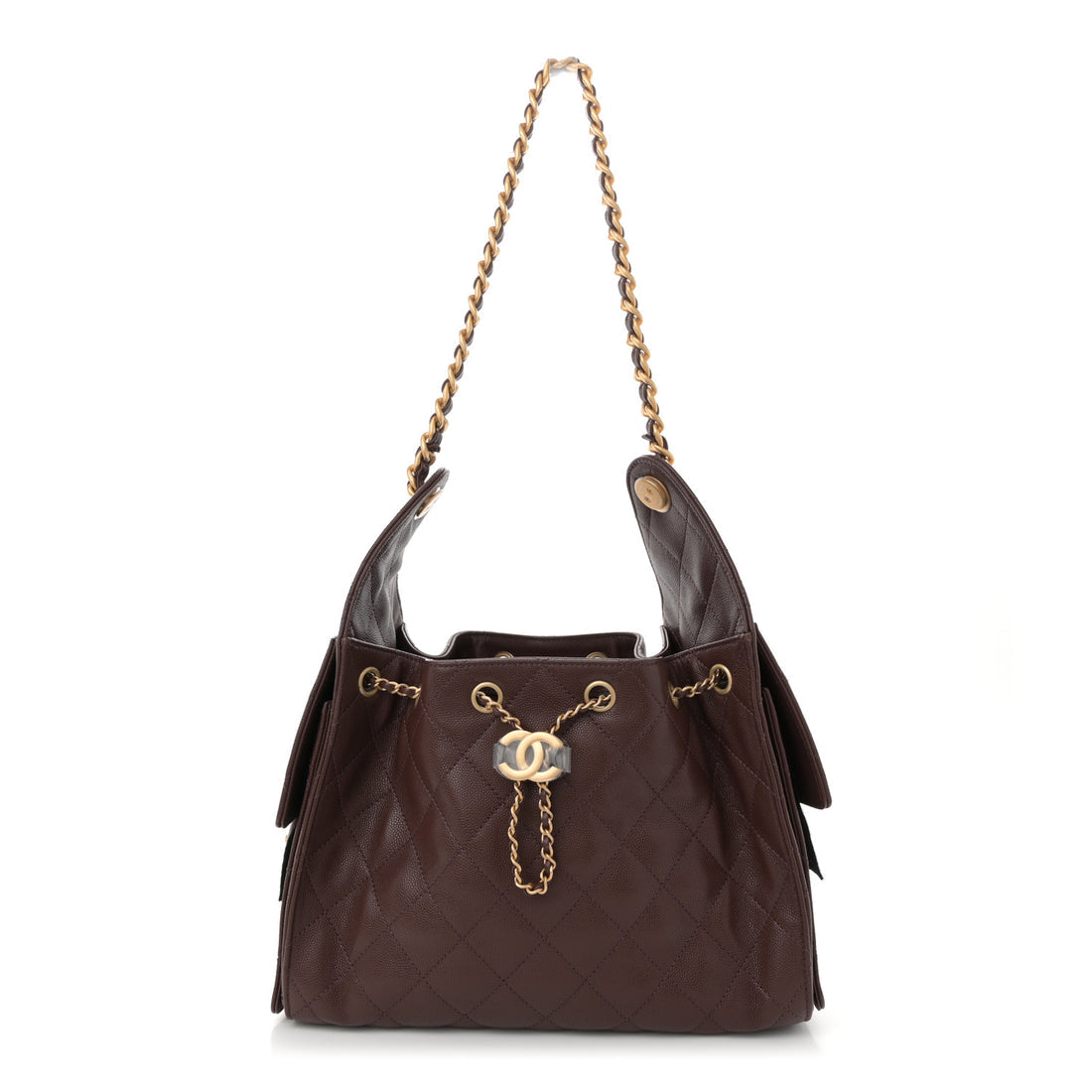 CHANEL Caviar Quilted 25 Handbag