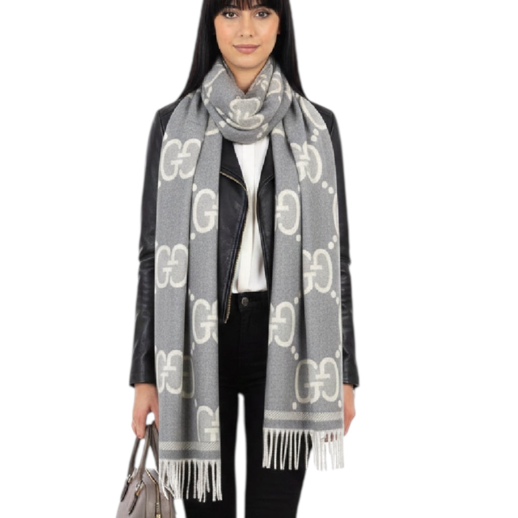 Gucci Double Face Wool Scarf