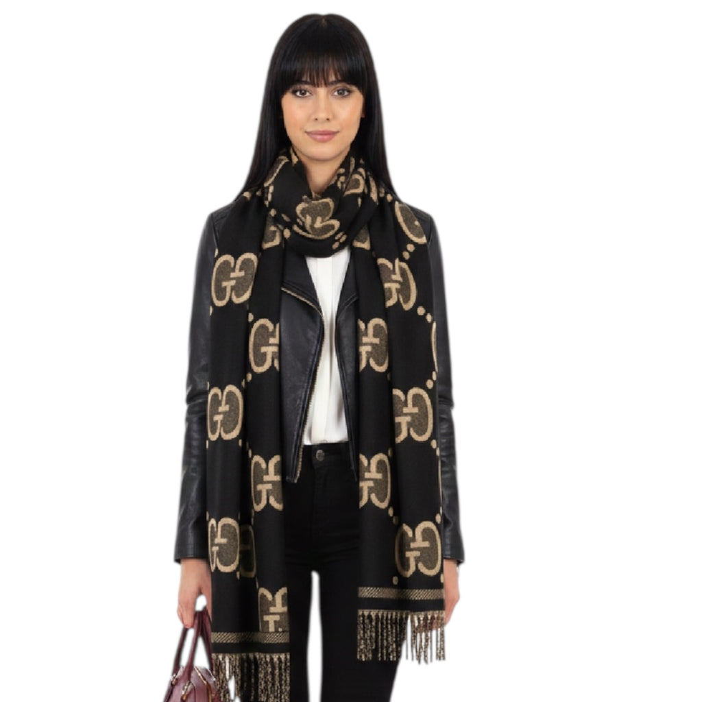 Gucci Double Face Wool Scarf