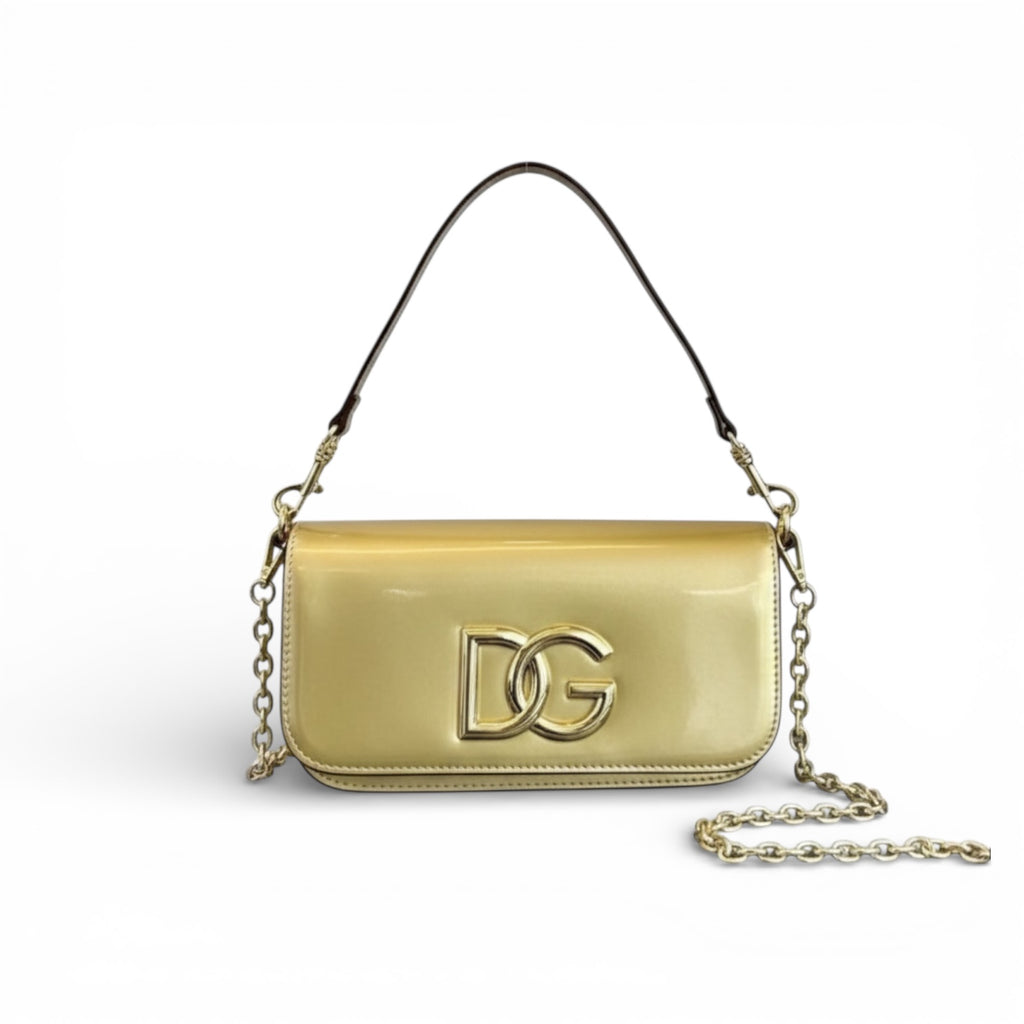 Dolce & Gabbana Gold Shine Shoulder Bag