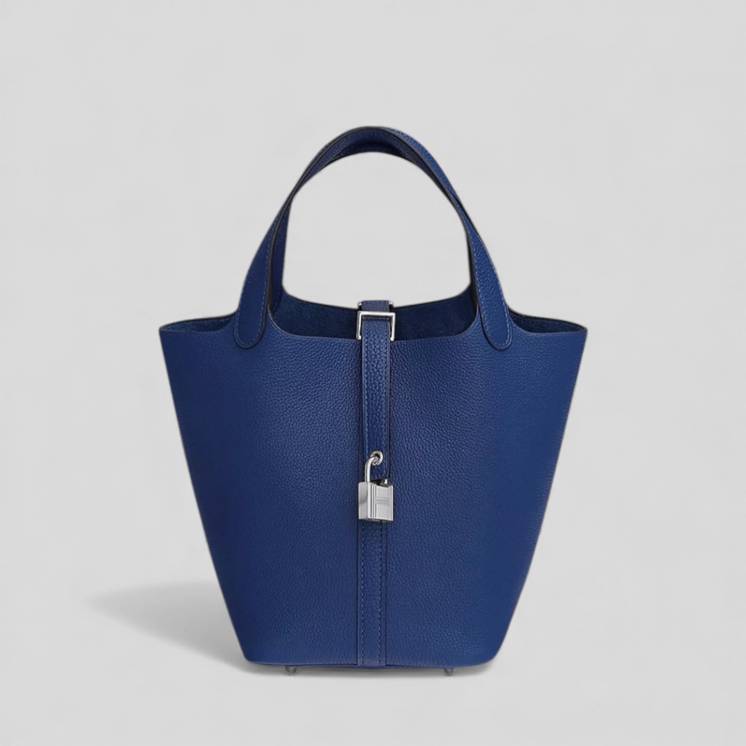 HERMÈS Picotin Lock 18 Bag in Gold Clemence Leather