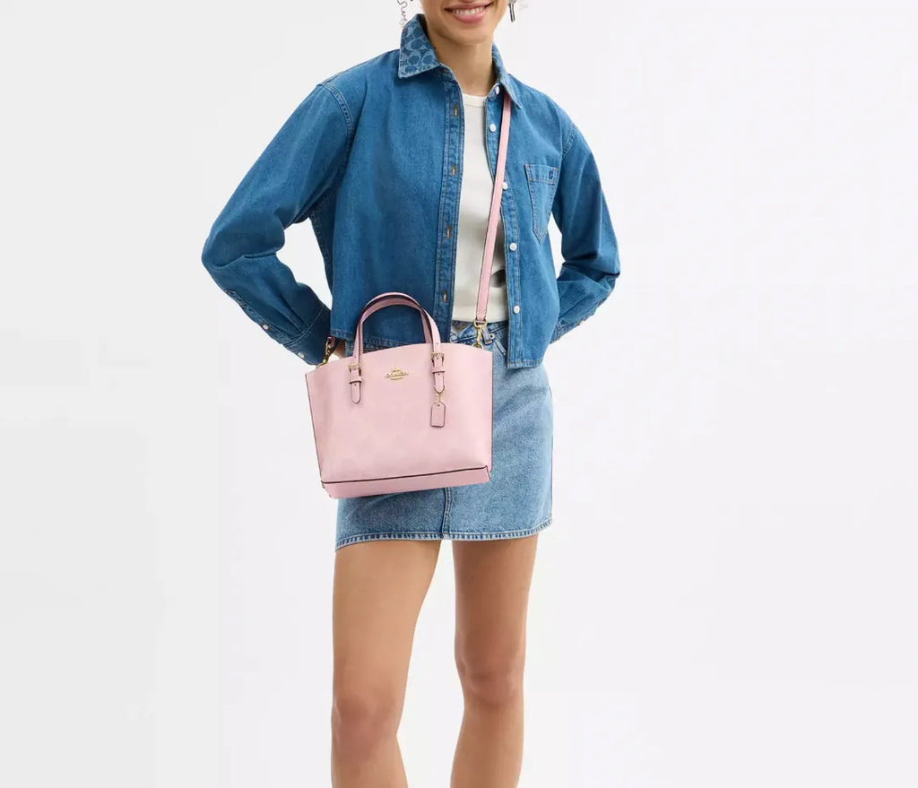 COACH Mollie Tote Bag 25 In Signature Canvas