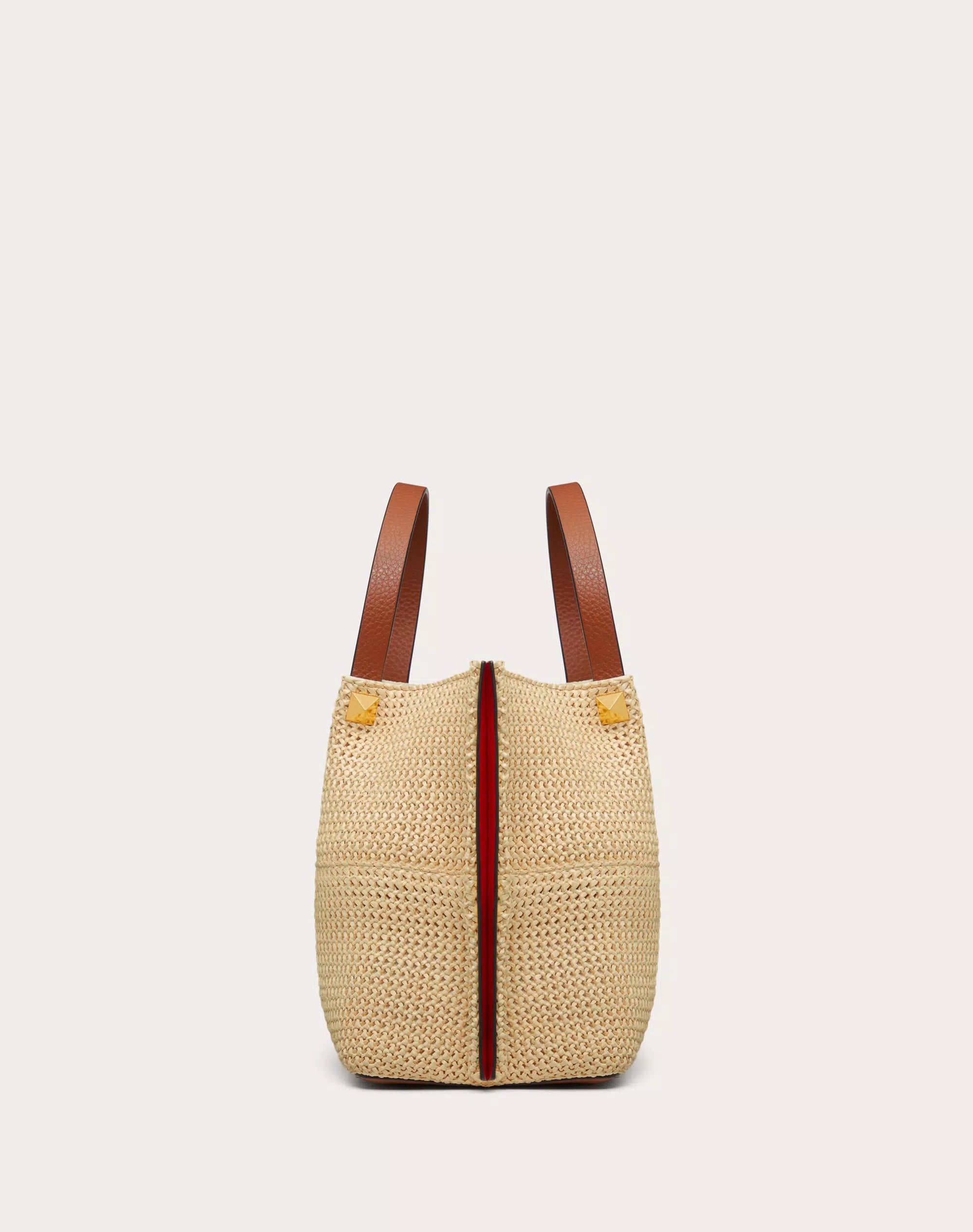 Medium Straw Tote Valentino Bag